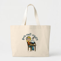 Broadcaster (Blonde) Tote Bags