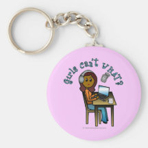 Broadcaster (Dark) Keychain
