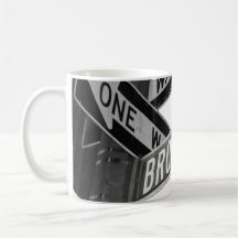 Broadway Sign Mugs