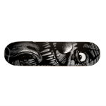 Broaken clown skateboard
