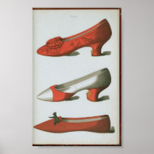 Brocade shoe posters