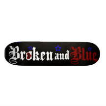 broken-blue skate skate boards