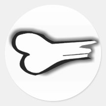 Broken Bone Sticker