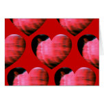 Broken Camera A60 No. 78 Repeating Heart Greeting Card