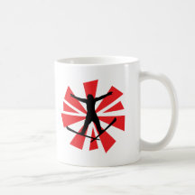 broken glas ski jump coffee mugs