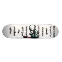 broken_heart-1823, the heart is such a small de... custom skate board