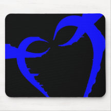 Broken Heart Mouse Pad
