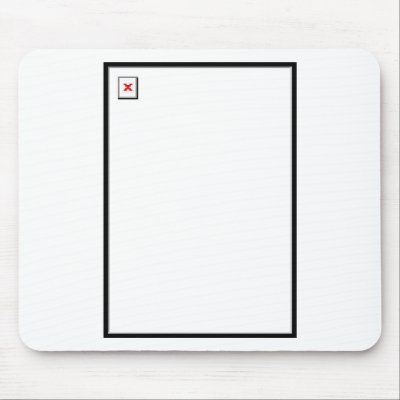 Broken Image Mousepads by PreciousDesigns