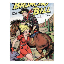 Broncho Bill Postcard