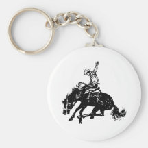 Bronco Buster Key Chains
