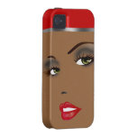 Bronze Beauty Pinup 1 Femme Fatale Diva iPhone 4 Cover