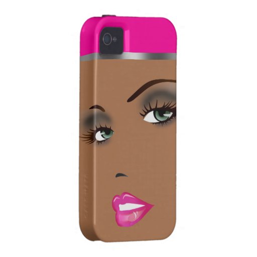 Bronze Beauty Pinup Femme Fatale Diva iPhone 4 Case