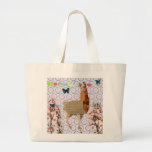 Bronze Boho Llama & Butterflies  Bag