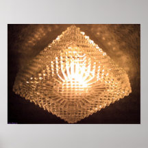 Bronze Lantern Poster