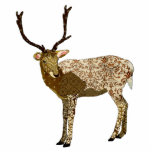 Bronze Ornate Buck Sculpture photo sculptures