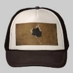 Bronze Ornate Ostrich Lid hats