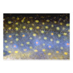Brook Trout Fish Scales Party Custom Announcement