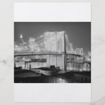 Brooklyn Bridge, 1982 Flyer Design