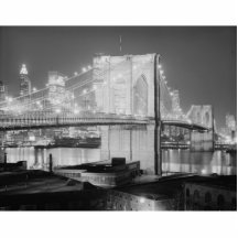 Brooklyn Bridge, 1982 Photo Cutouts