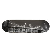 Brooklyn Bridge and Manhattan Skyline Skateboard Decks