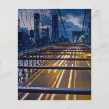 Brooklyn Bridge Lights at Night Flyers