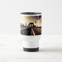 Brooklyn Bridge - New York City Coffee Mugs