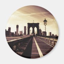 Brooklyn Bridge - New York City Refrigerator Magnets