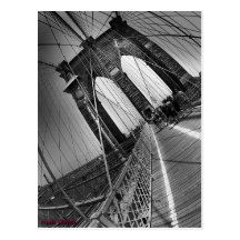 brooklyn bridge post card