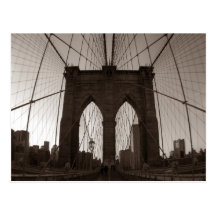 Brooklyn Bridge Post Card