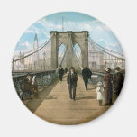 Brooklyn Bridge Promenade, New York City Magnets