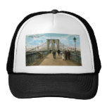 Brooklyn Bridge Promenade, New York City Mesh Hat