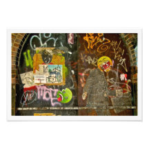 Brooklyn Graffiti Picture by Plutohead Photo Print