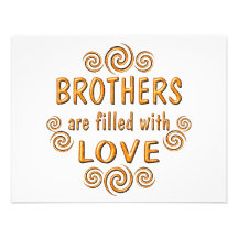 Brother Personalized Invitations