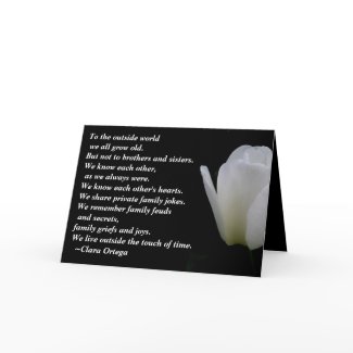 Brother / Sister birthday Card
