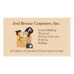 Brouse Carpentry Business Card
