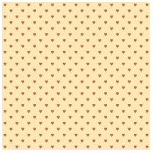 Brown and tan - beige heart pattern. cut outs