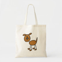 Brown Dog Tshirts and Gifts Tote Bag