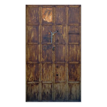 brown door business card