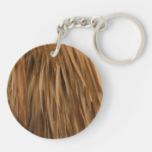 Brown frond roof pattern