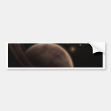 Brown Gas Giant Bumper Stickers