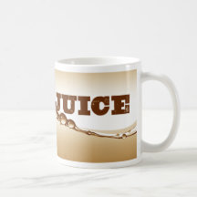 Brown Idiot Juice Coffee Mug