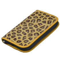 Brown Leopard Skin Pattern Cloth Look Organizers
