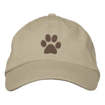 Brown Paw Baseball Cap