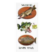Brown Trout Full Color Rack Card