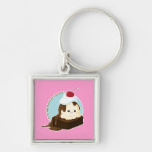 Brownie Sundae Key Chains