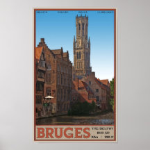 Brugge - The Belfry Print