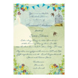 Brunette Bride Bunting Bridal Shower Invitations
