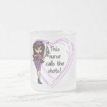Brunette Nurse T-shirts and Gifts Coffee Mugs