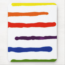 brush strokes mousemats