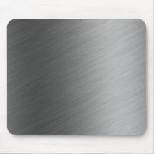 Brushed Aluminium Metal Look Mousepads